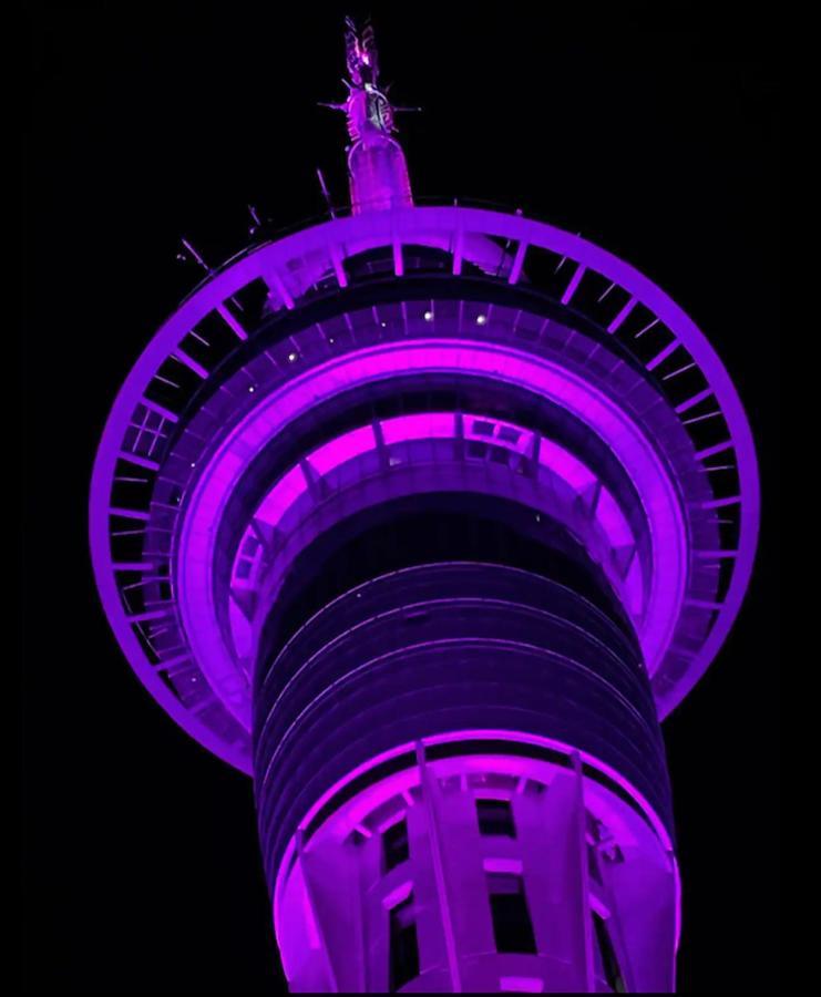 Skytower View And Seaview 2 Bedroom Apartment 奥克兰 外观 照片
