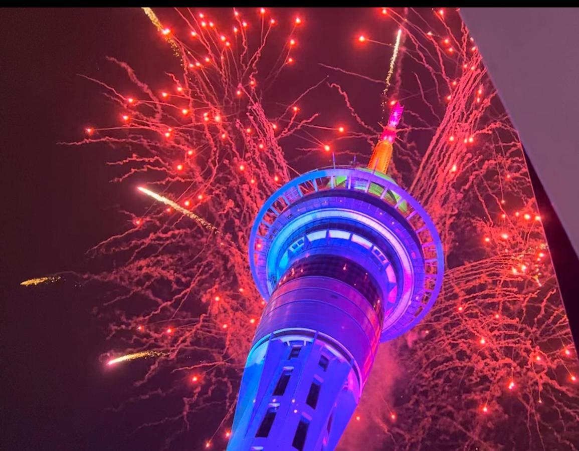 Skytower View And Seaview 2 Bedroom Apartment 奥克兰 外观 照片