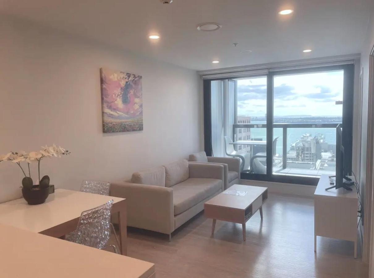 Skytower View And Seaview 2 Bedroom Apartment 奥克兰 外观 照片